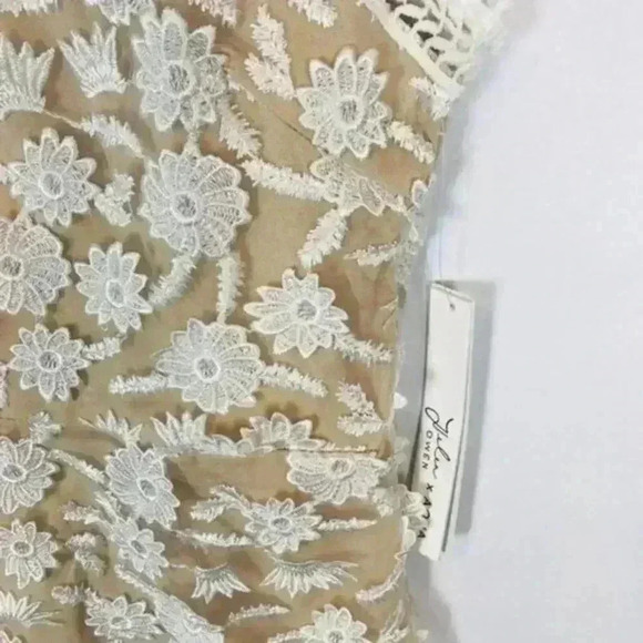 Helen Owen x AQUA Embroidered Sheath Dress XS - Picture 4 of 8